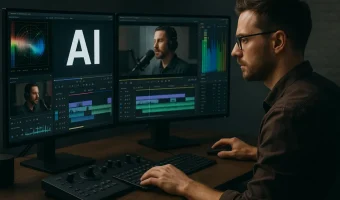 Постпродакшн на ИИ: автоматизация монтажа, цвета и озвучки